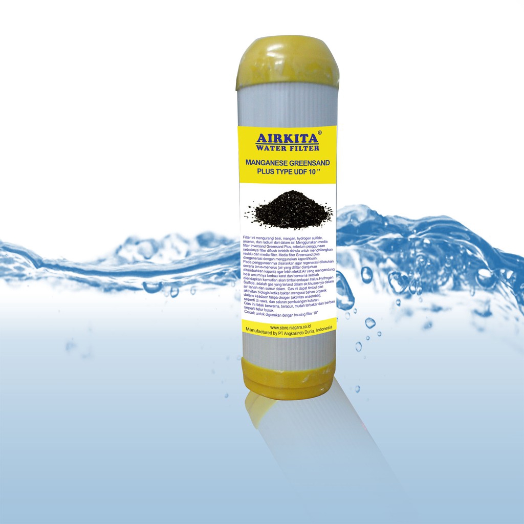 Filter Manganese Greensand Plus type UDF 10 Inch Shopee Indonesia