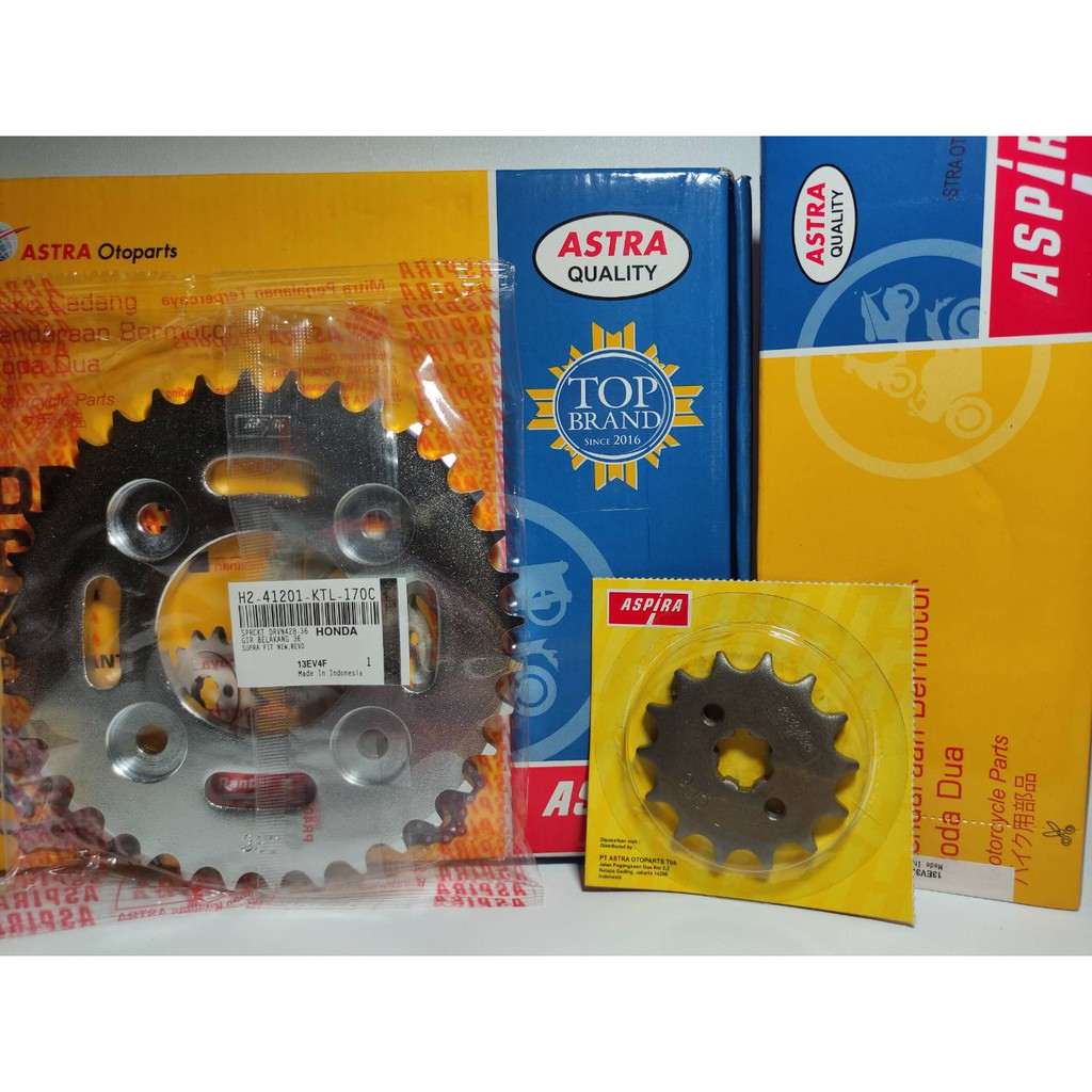 Jual GEARSET GIR GEAR SET ASPIRA SUPRA FIT NEW, REVO KTL Shopee Indonesia