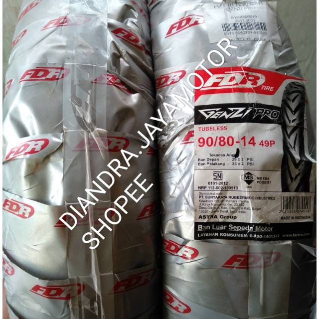 Ban tubles matic fdr genzi pro 90/80.14 free pentil for