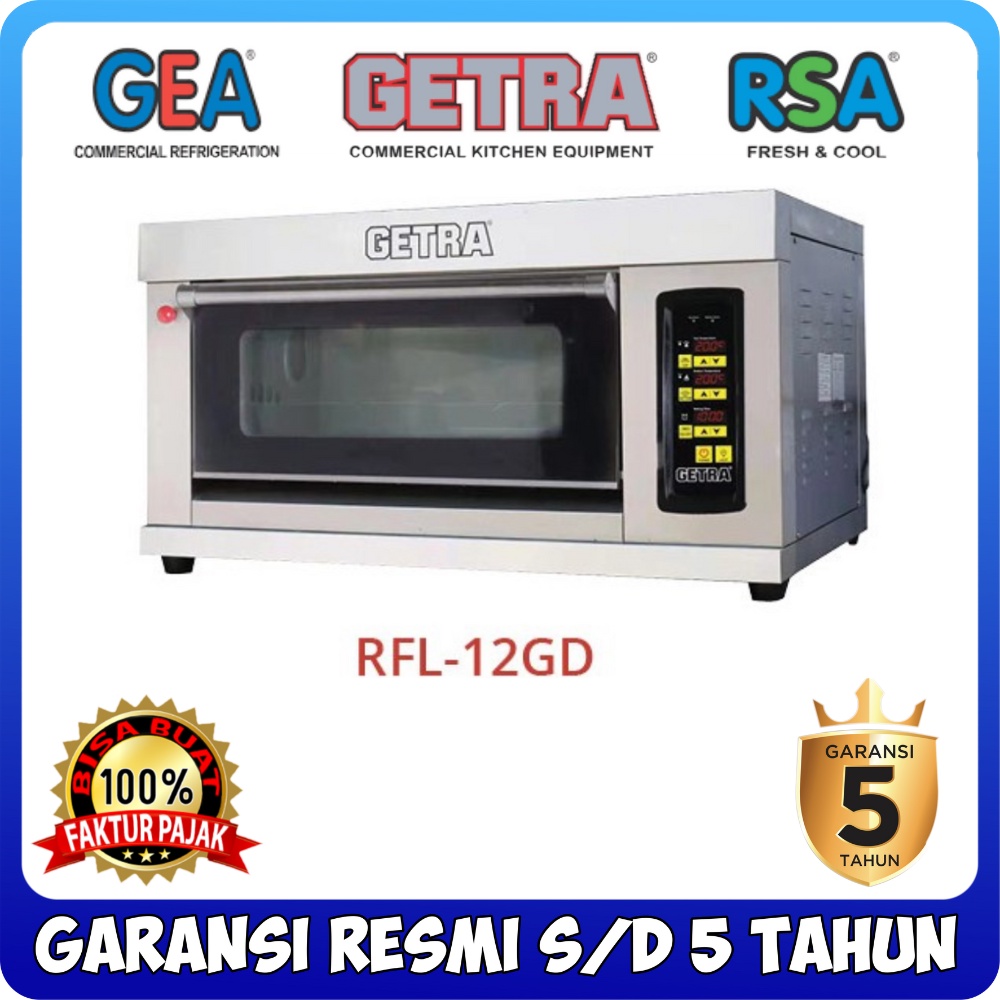 Jual GAS BAKING OVEN GETRA RFL 12GD / 12SS / 12SSGC OVEN PEMANGGANG