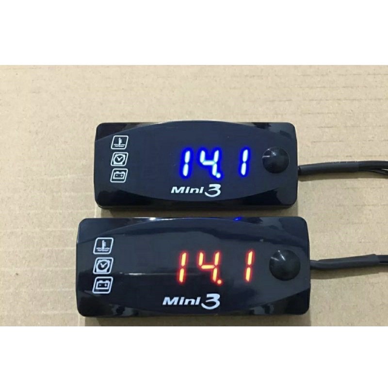 Jual Voltmeter Volt Meter ACCU Aki 3 in 1 Mini 3 Indonesia
