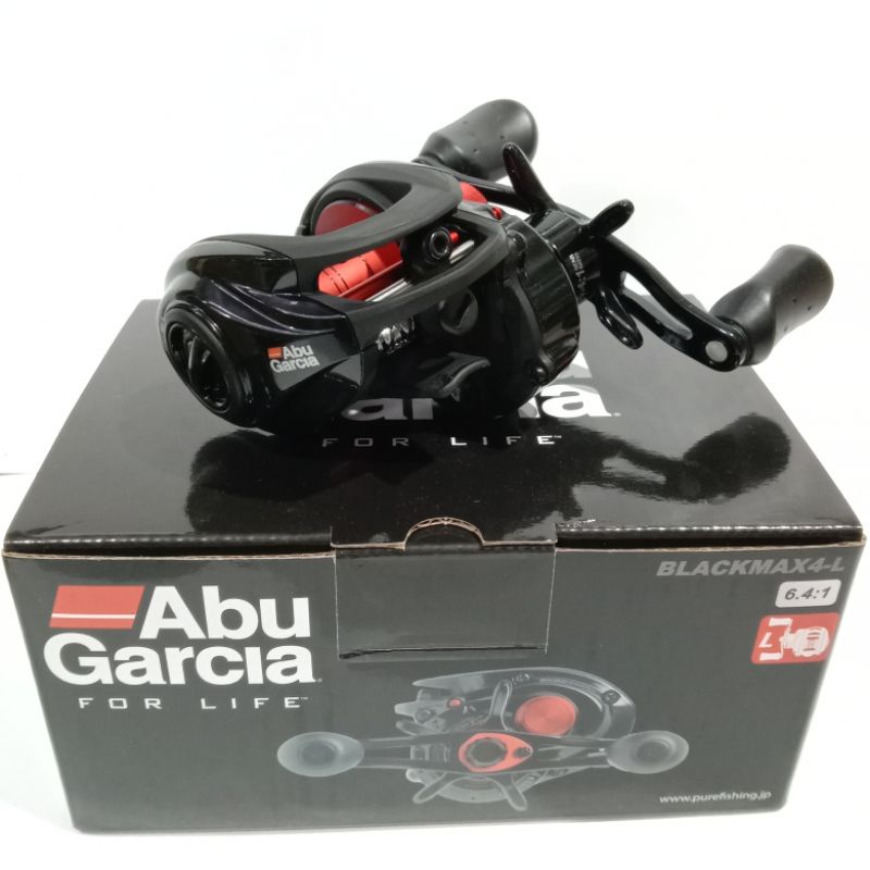 Jual Reel Bc Abu Garcia Blackmax 4-L Handle Kiri | Shopee Indonesia