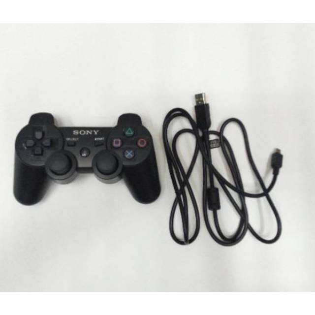 STIK PS3 WIRELESS ORIGINAL + KABEL USB STIK SONY CHARGER STICK Shopee