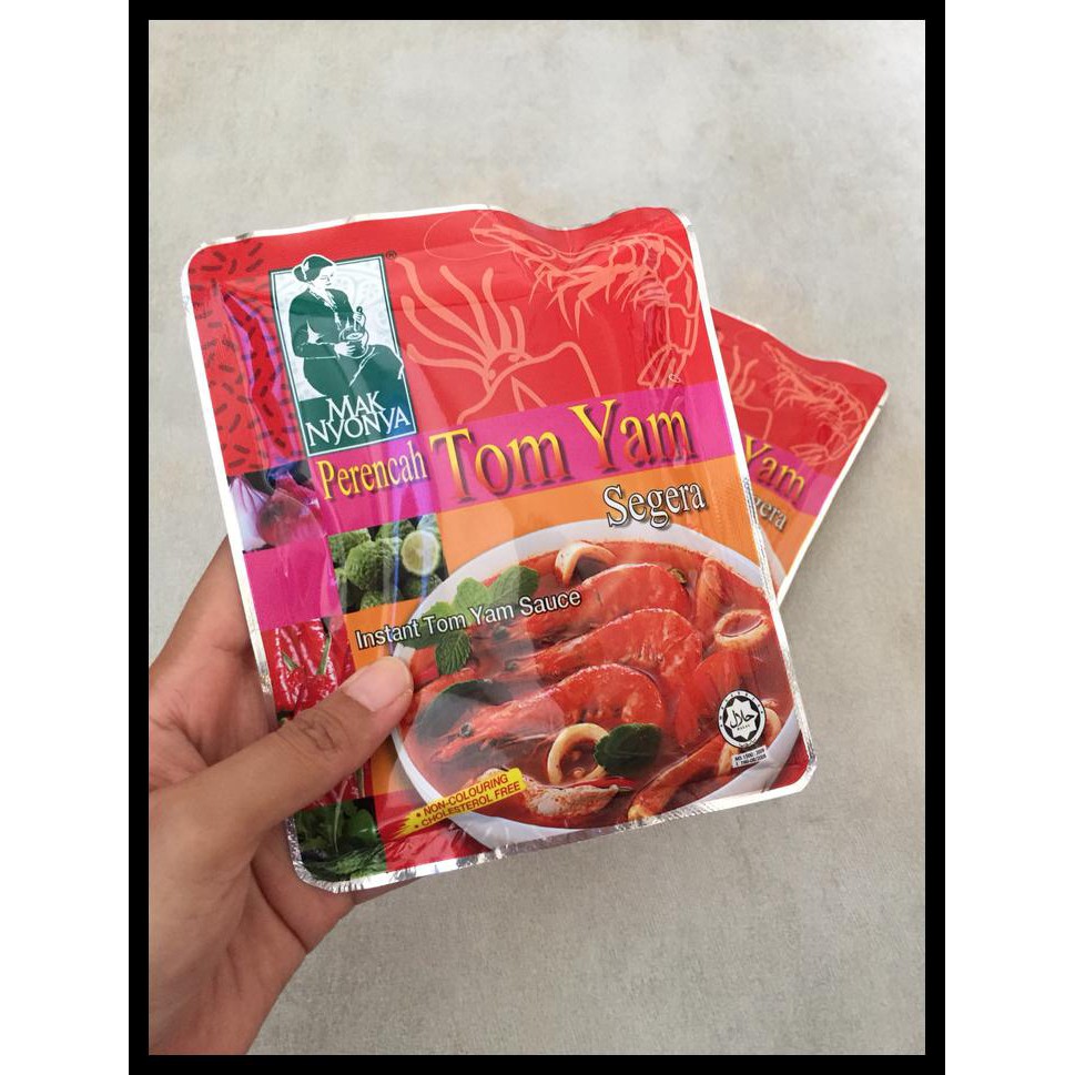 Mak Nyonya Bumbu Instan Tomyam / Asam Pedas Ikan/Kari Laksa/Rendang