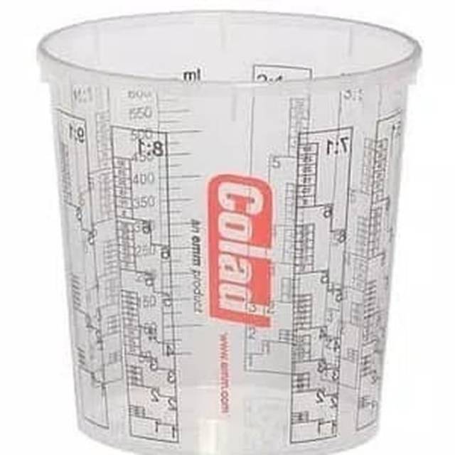 Gelas takar pencampur cat Paint Mixing Cup COLAD 350ml, 700ml, 900ml