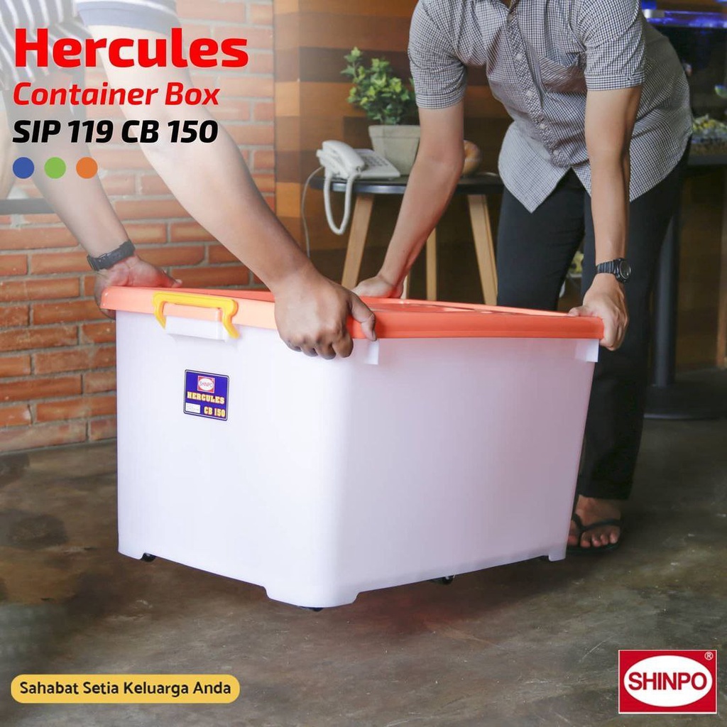 Jual Box Container Box Penyimpanan Shinpo CB150 150 Liter Big Box