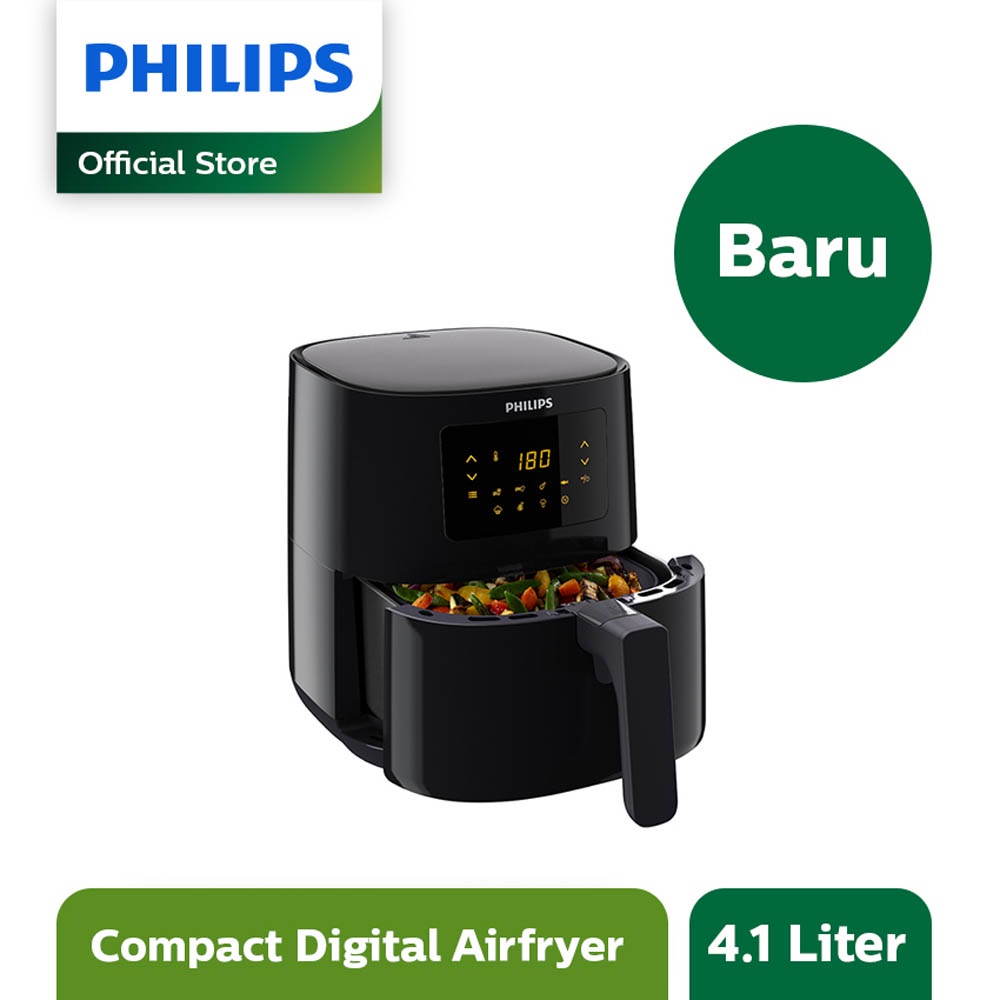 Jual PHILIPS AIR FRYER DIGITAL HD9252 AIRFRYER HD 9252 HD9252/90 0,8KG