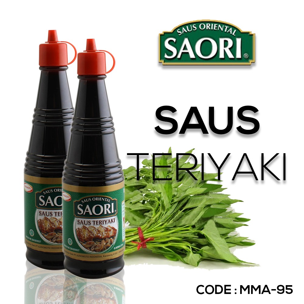 SAORI Saus Teriyaki 275ml MMA95 Shopee Indonesia