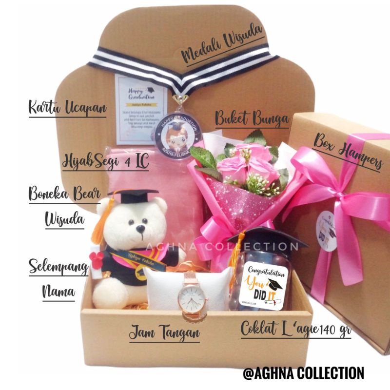 Jual Hampers Kado Hadiah Souvenir Wisuda Sidang Skripsi Kelulusan Indonesia|Shopee Indonesia