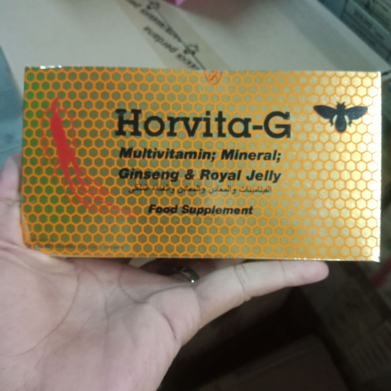 Jual HORVITA G Multivitamin Mineral Ginseng Royal Jelly 100kapsul