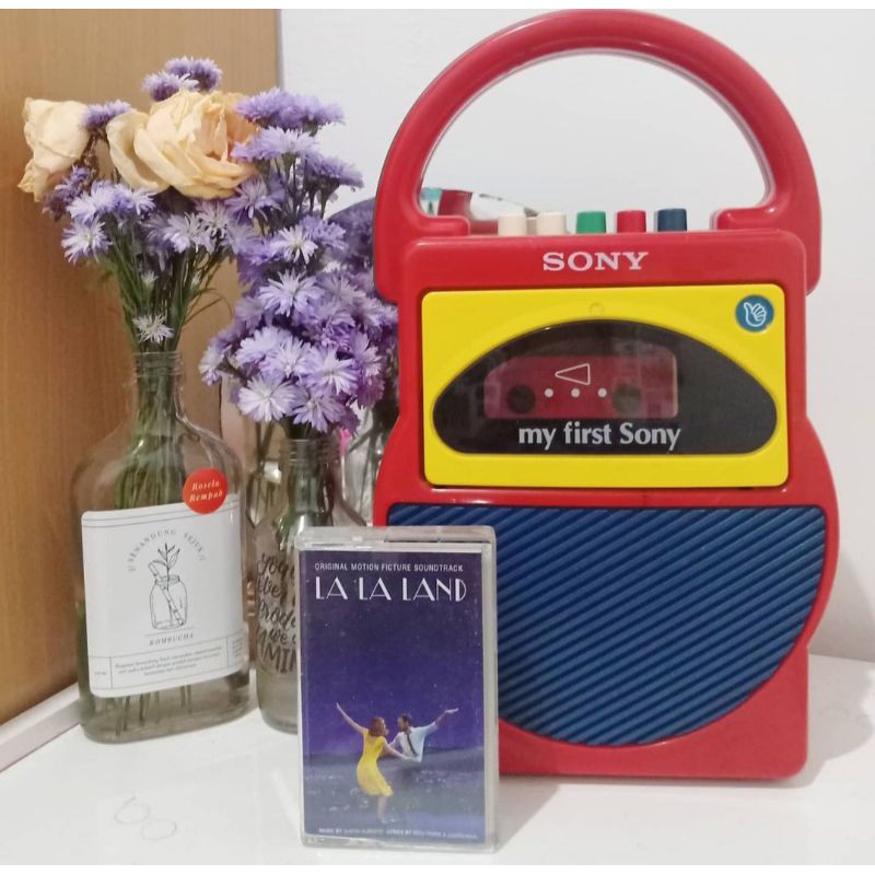 Jual TAPE VINTAGE MY FIRST SONY TCM 4000 / walkman / cassette player