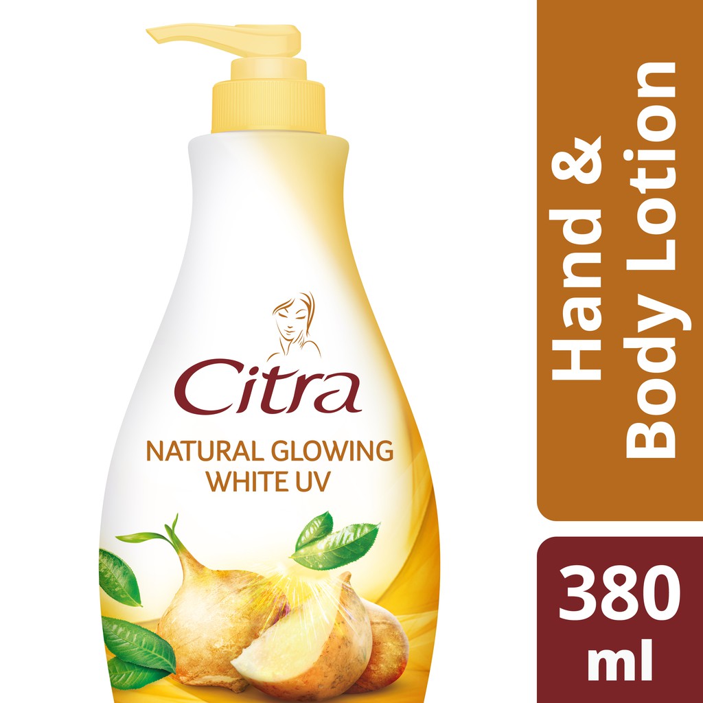 Citra Hand Body Lotion Bengkoang Green Tea Natural Glowing