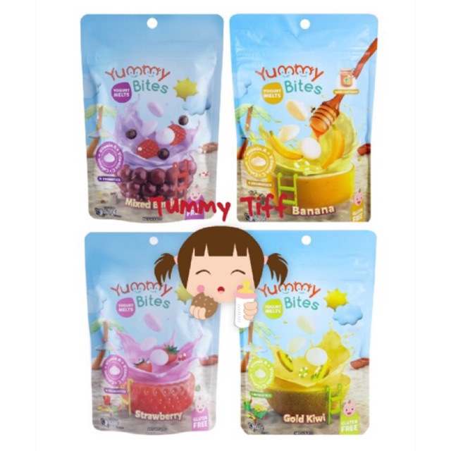 Jual Yummy Bites Yogurt Melt 20gr / Yummybites Yoghurt melt 20gr