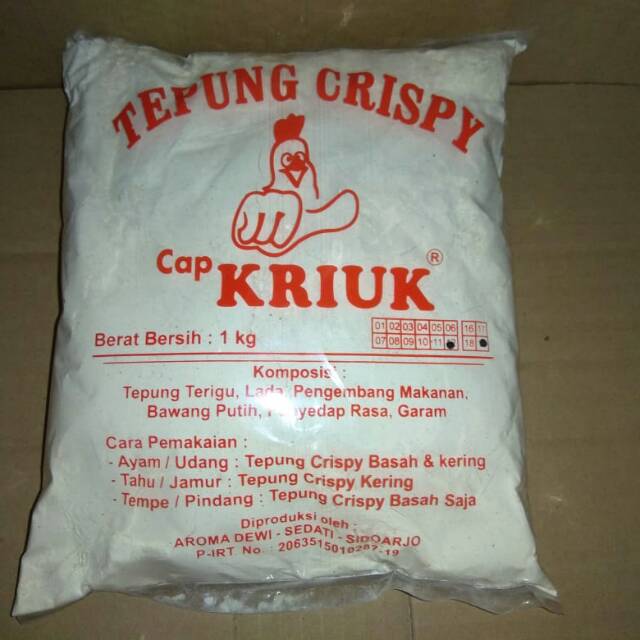 Tepung Crispy Cap Kriuk Kemasan 1kg/Tepung Crispy Jumbo/Tepung Kriuk