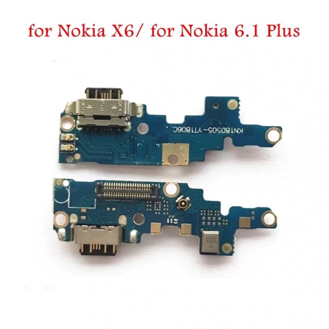 Konektor Charger Usb Pcb Board Nokia X6 6.1 Plus Shopee