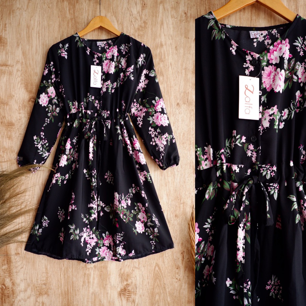 ZEIN tunik by ZALFA OUTFIT / Tunik motif / Tunik wanita