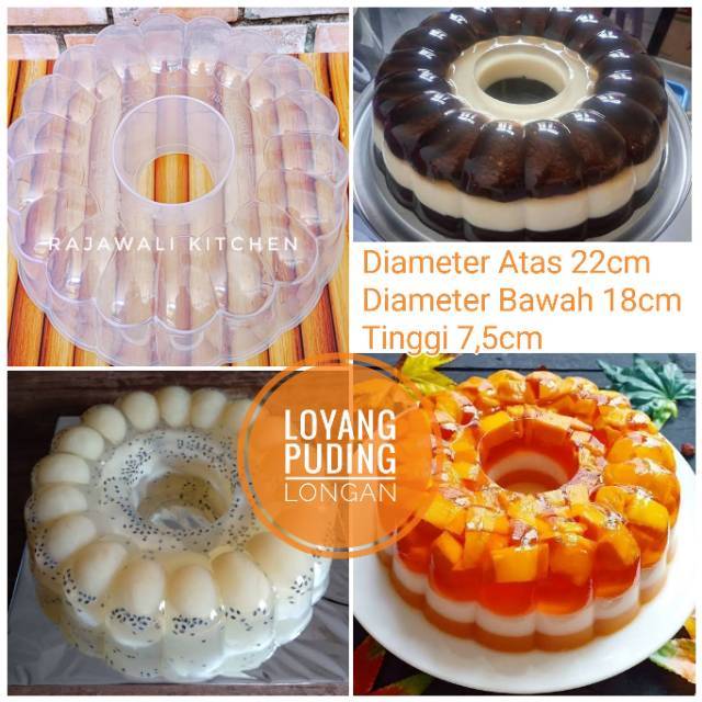 Loyang Puding Longan Polka Polkadot Plastik Shopee Indonesia
