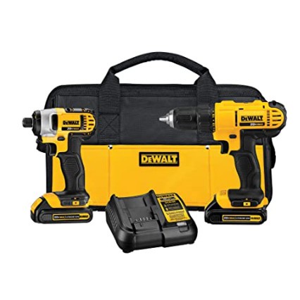 Jual Super Promo Murah Dewalt 20V Max Cordless Drill Combo Kit, 2-Tool (Dck240C2) | Shopee Indonesia