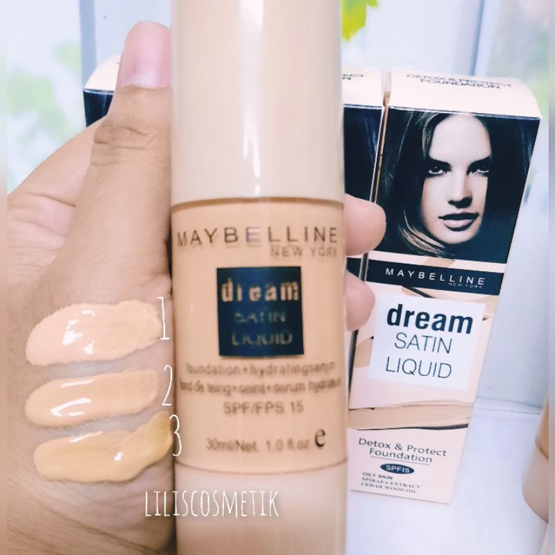[PROMO ECER] FOUNDATION MAYBELLINE FIT ME DUS HITAM / MAYBELLINE DREM