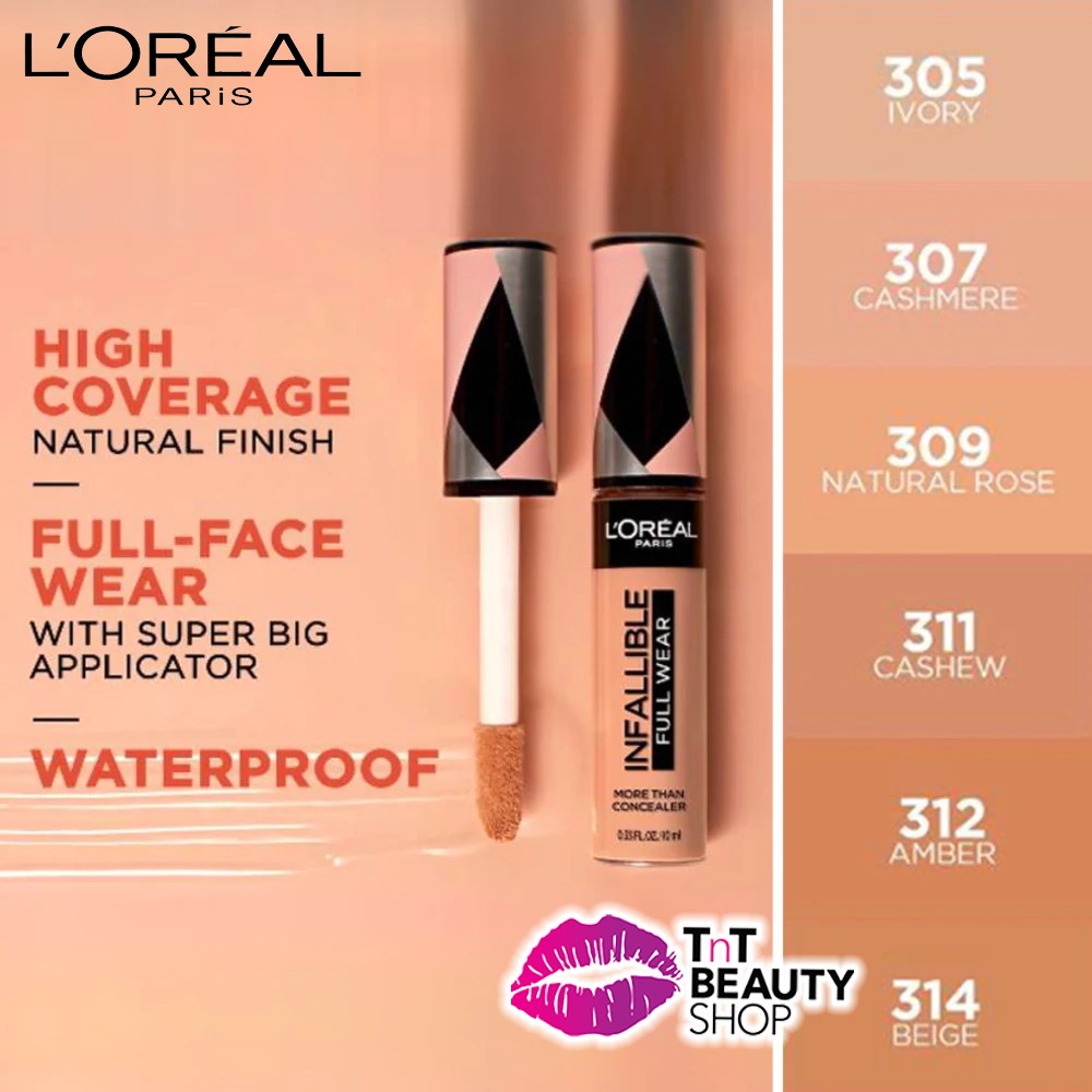 Jual L'oreal Paris Infallible Full Wear Concealer | Loreal Concealer | Shopee Indonesia