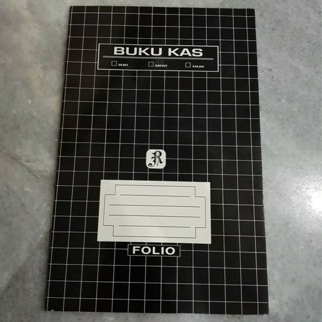 BUKU KAS ( FOLIO ) COVER HITAM GROSIR TERMURAH Shopee