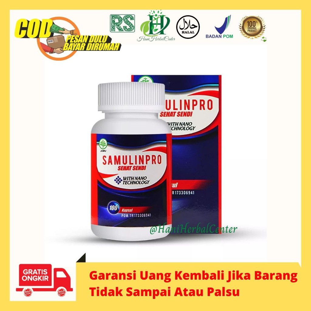 Obat Nyeri Sendi Persendian-Tulang Belakang Sakit Pinggang Kebas Kram Kaku  Kaki Tangan-Samulinpro | Shopee Indonesia