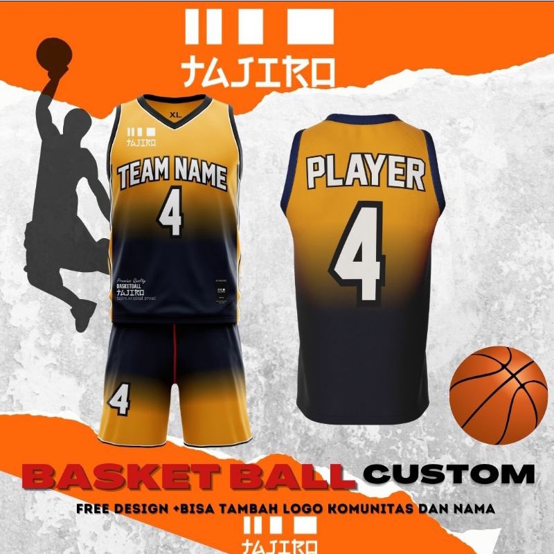 Jual Jersey Basket Custom Printing Shopee Indonesia