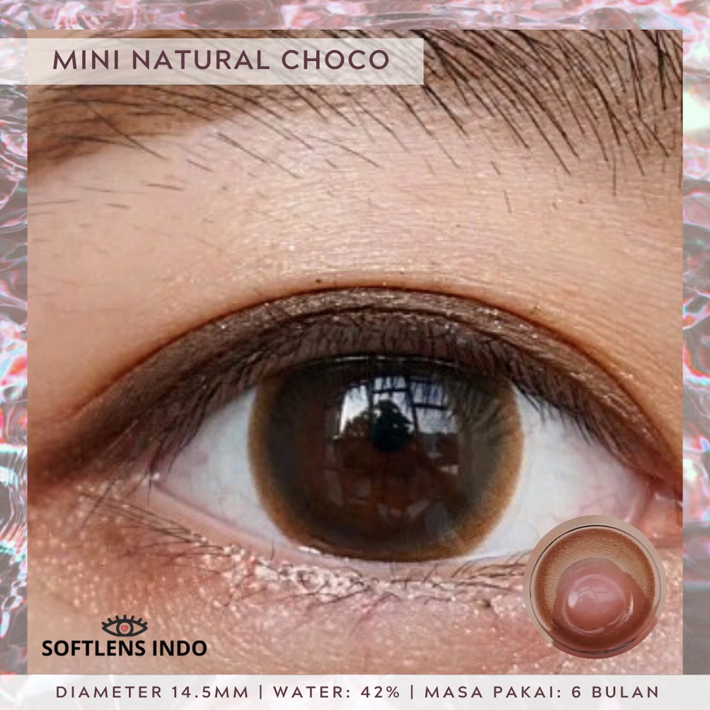 Jual Softlens Sweety Plus Mini Natural Choco/ Coklat | Shopee Indonesia