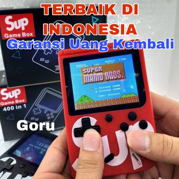 Jual Game Boy Gameboy Retro Mini Fc 400 In 1 Sup Games Box Mainan Anak Ori | Shopee Indonesia