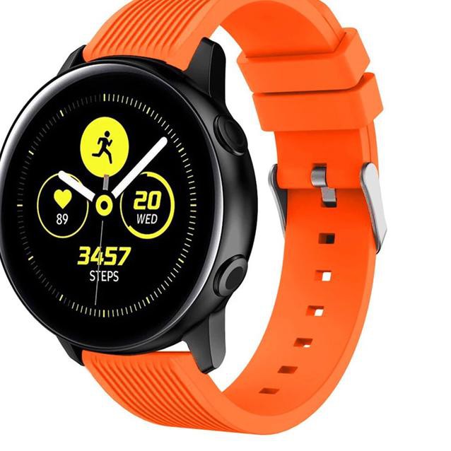 Jual ✣ Kw Strap Tali Jam Silikon Band Samsung Galaxy Watch Active 2 40Mm 44Mm Dijual ￣ | Shopee Indonesia
