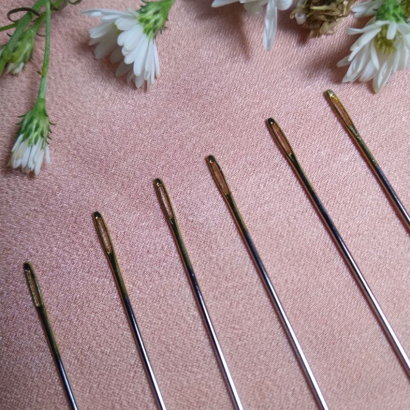 Jual Jarum Sulam Benang / Jarum Jahit Tangan / Jarum Murah Shopee