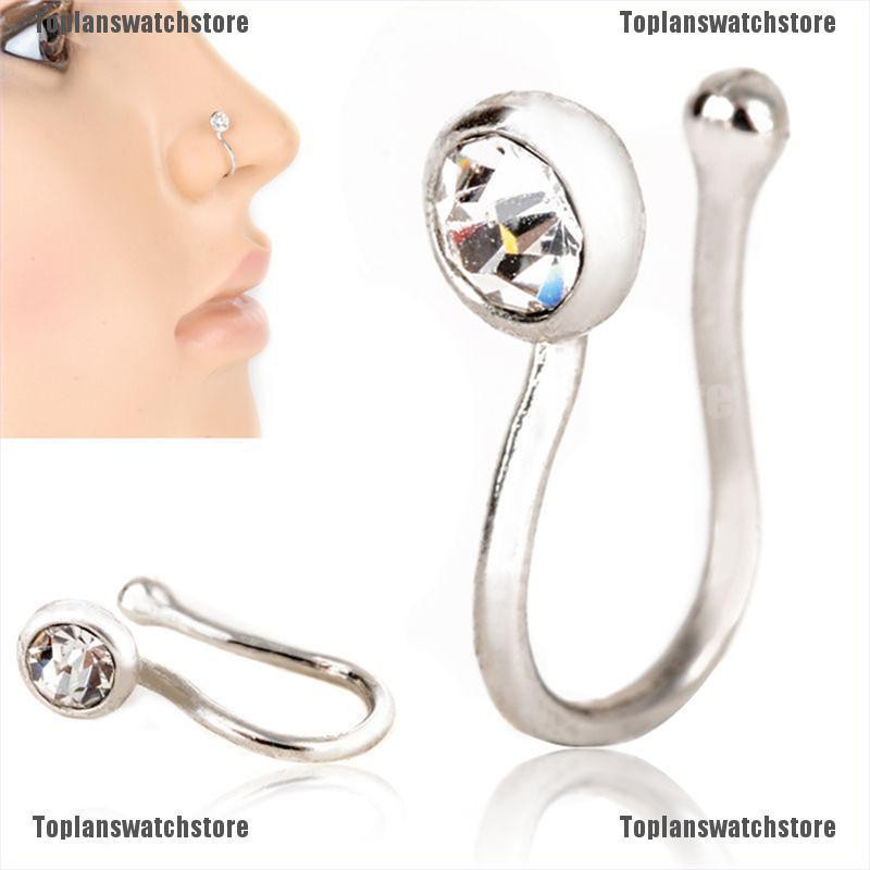 Jual Klip Cincin Hidung Tidak Menusuk Bahan Stainless Steel  Indonesia|Shopee Indonesia