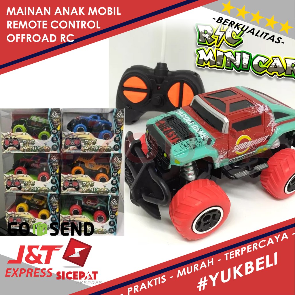 Jual Mainan Anak Remote Control Mobil Remote Control Offroad Rc Mini Mobil Indonesia|Shopee Indonesia