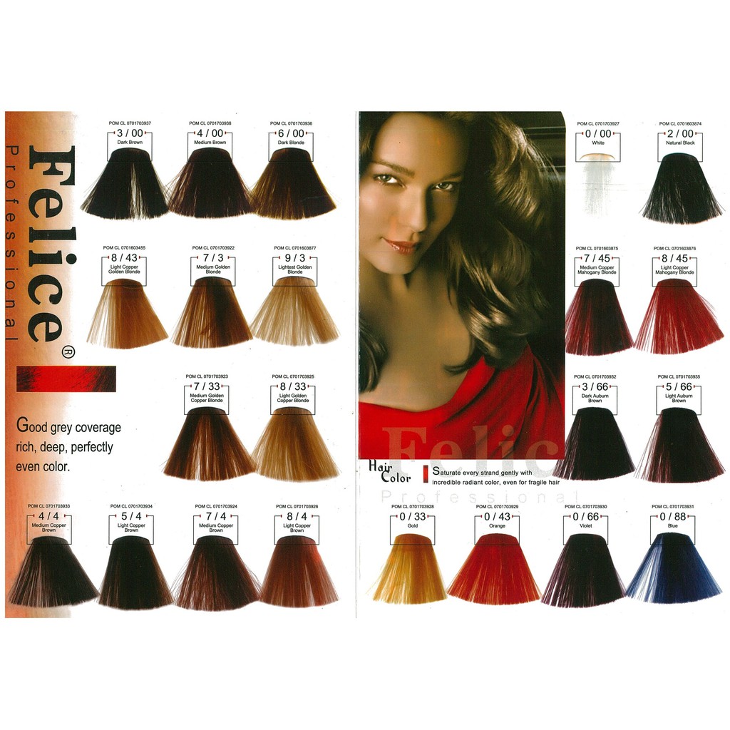 Jual Felice Professional Hair Color Cat Rambut 60Ml | Shopee Indonesia