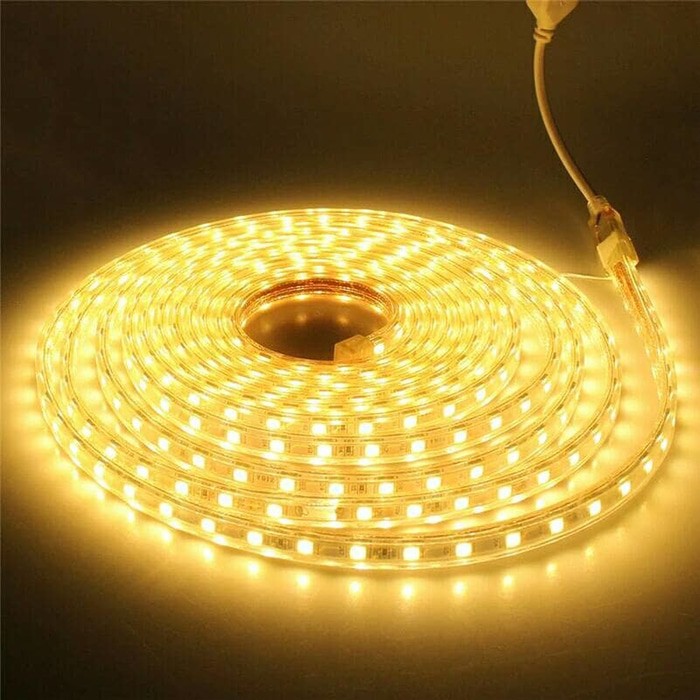Lampu Selang LED Strip 5050 SMD 220 volt 5 meter Shopee Indonesia