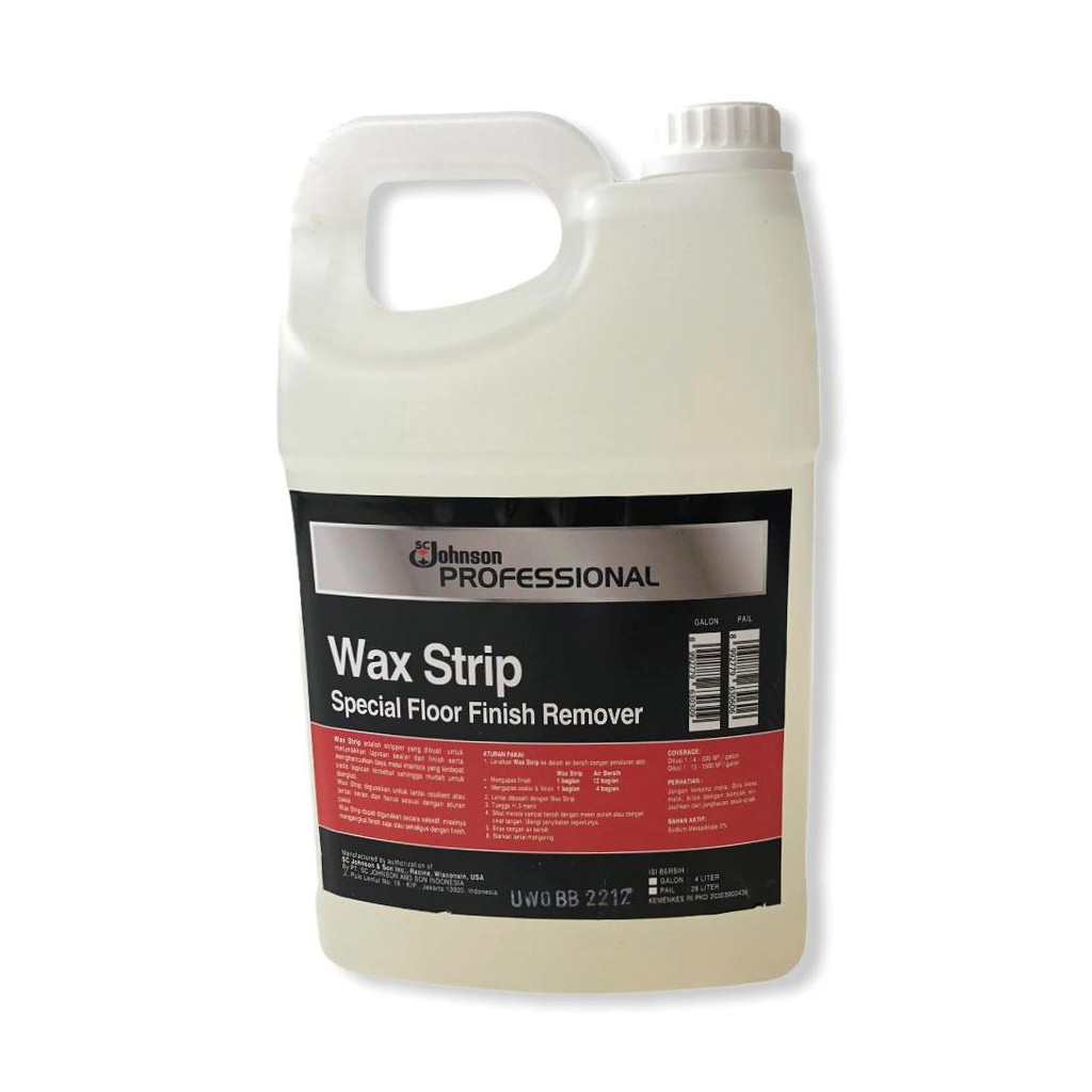 Jual Wax Strip Johnson 4 Liter Stripper untuk Floor Finish Remover
