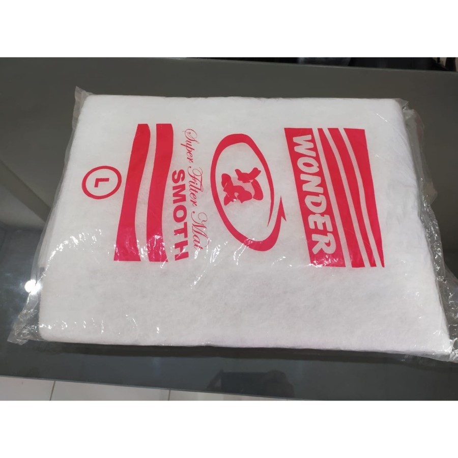 Busa Kapas Filter 1m X1m Saringan Filter Air Kolam Ikan Koi Aquarium