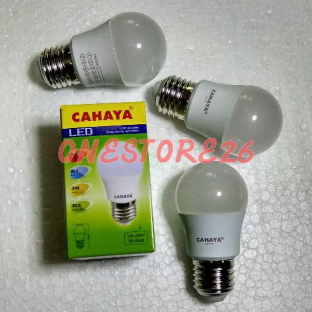 LAMPU LED 3 WATT CAHAYA GARANSI 1 TAHUN | Shopee Indonesia