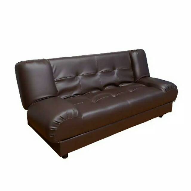 Jual Sofa bed bahan kulit oscar grade A mudah dibersihkan dan lembut harga promo Indonesia