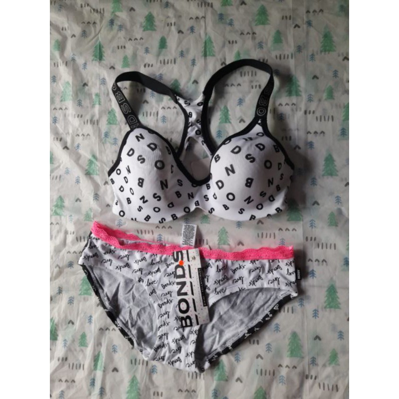 Set bra dan CD, Set BH dan celana dalam BONDS | Shopee Indonesia