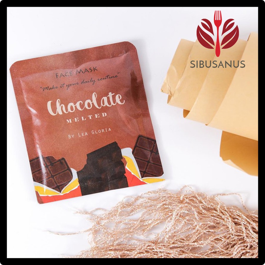 Jual Masker Lea Gloria Coklat - Lea Gloria Masker Chocolate 20 Gram - Masker Wajah Organik | Shopee Indonesia