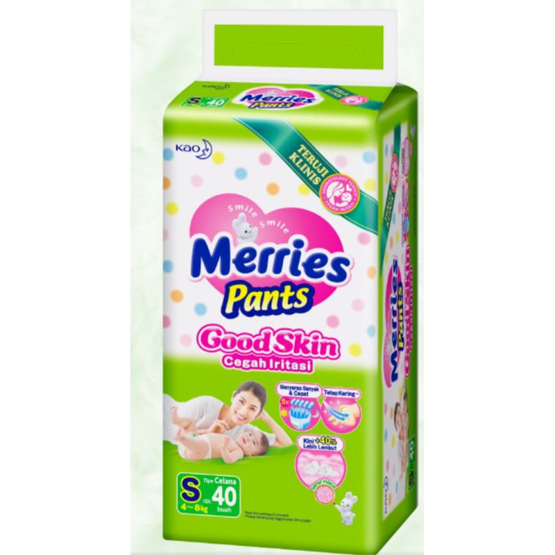 Jual pampers merries ukuran S Shopee Indonesia