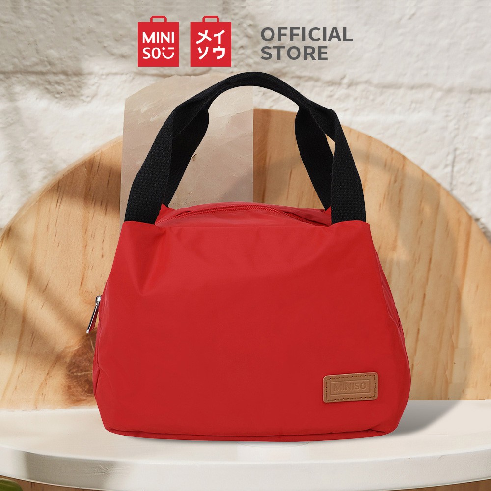 MINISO Tas Makan Siang Lunch bag Wadah Bag Simple Portable Piknik