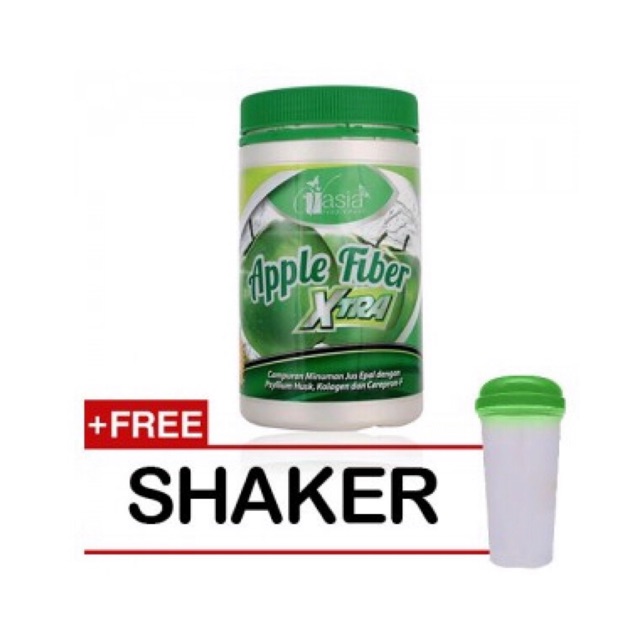 VASIA Apple Fiber Extra + FREE Shaker Harga Murah HARGA MURAH PROTON