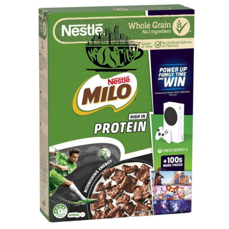Jual Nestle Milo High In Protein Breakfast Cereal 600g (Original