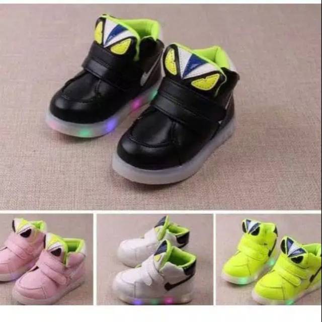 Sepatu Boots Led Import Sz 3136 Model Fendi Shopee Indonesia