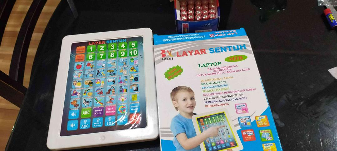 Jual Mainan Anak Edukasi Layar Sentuh Ipad Tab Tablet Pad Playpad Touch Laptop 904Ei | Shopee Indonesia