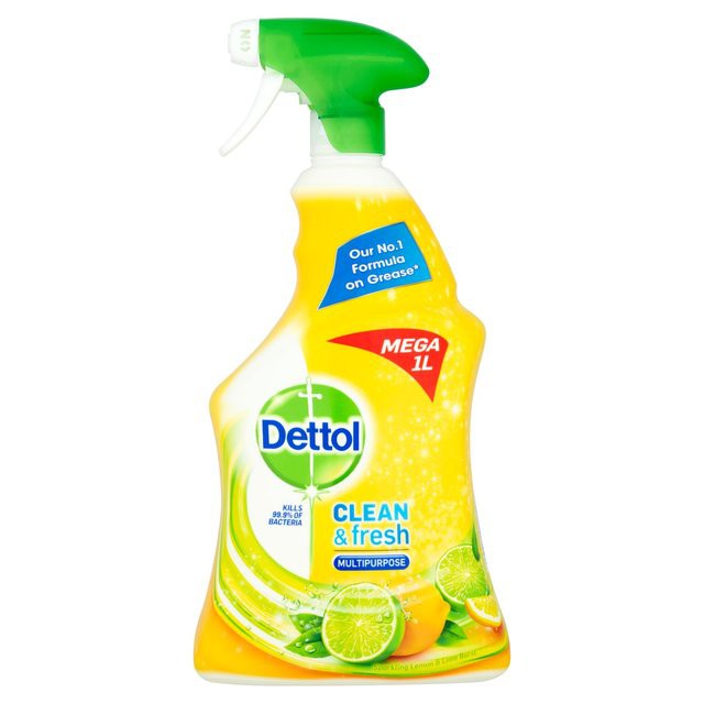 Jual Dettol Power & Fresh Advance Antibacterial Spray Citrus 1L | Shopee Indonesia