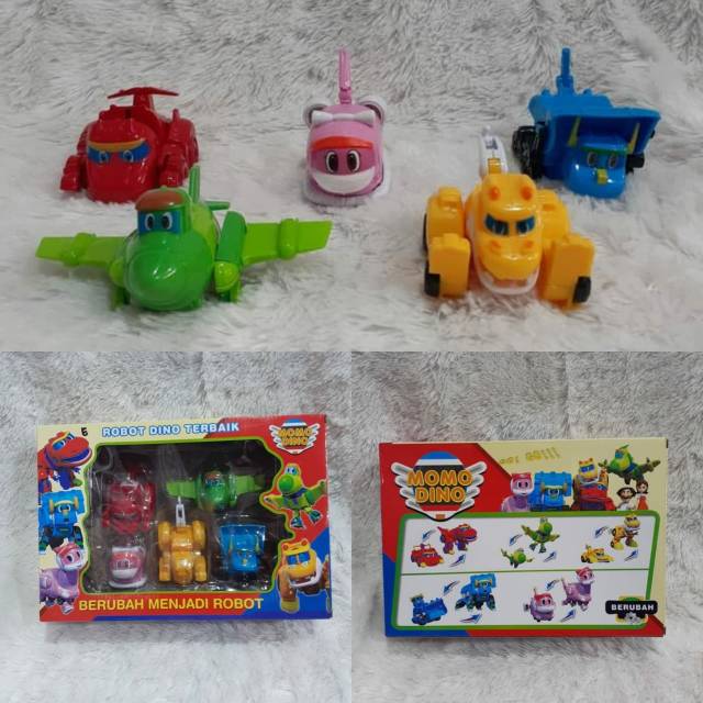 Jual Mainan Anak Gogo Dino/Robot Dinosaurus Kecil 5 Pcs | Shopee Indonesia