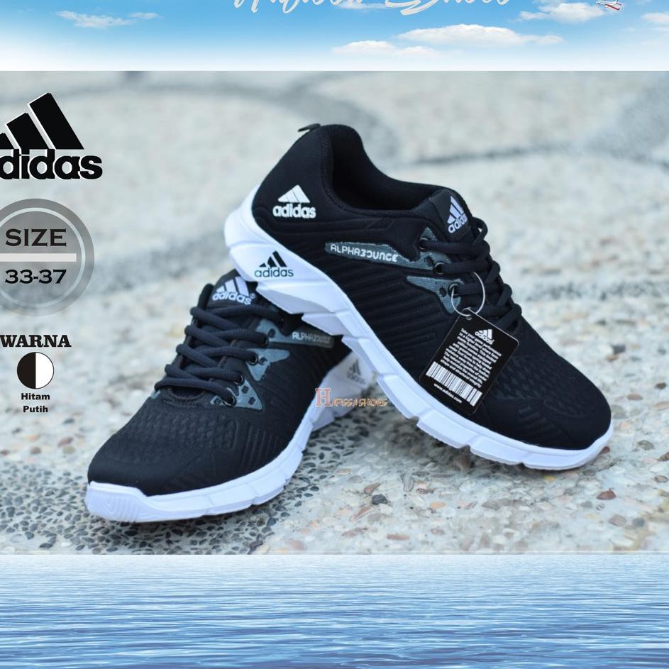 Langsung Beliii.. HS Adidas Alphabounce 3337 Sepatu Sekolah Anak